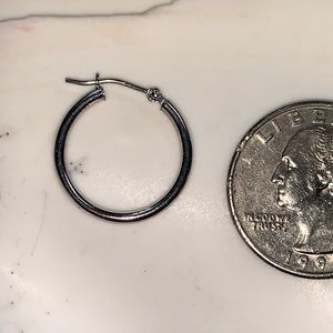 One pair 14KT White Gold Earring